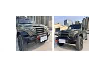 FRONT BUMPER GUARD for BAW 212 T01 2024+ FORZA PERFORMANCE custom fit Raptor Style

Set includes:
Front Bumper Guard

Material: Plastic, Stainless Steel

NOTE: Professional installation is required.