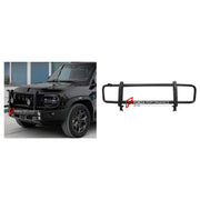 FRONT BUMPER GUARD for JETOUR T2 TRAVELLER 2024+

Set includes:
Front Bumper Guard

Material: Plastic

NOTE: Professional installation is required.