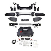 FRONT BUMPER GUARD for LAND ROVER DEFENDER L663 90 110 2019+

Set includes:
Front Bumper Guard

Material: Aluminum Alloy

NOTE: Professional installation is required.