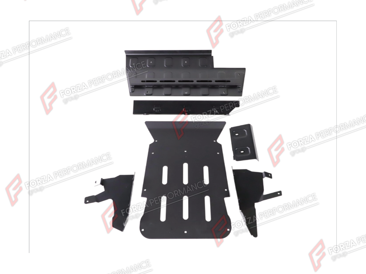 FRONT BUMPER GUARD PROTECTION for Mercedes-Benz G-Class W464 4X4 2019 - 2024
Set includes:

Front Bumper Guard Protection
Material: Plastic, Stainless Steel

NOTE: Professional installation is required.
