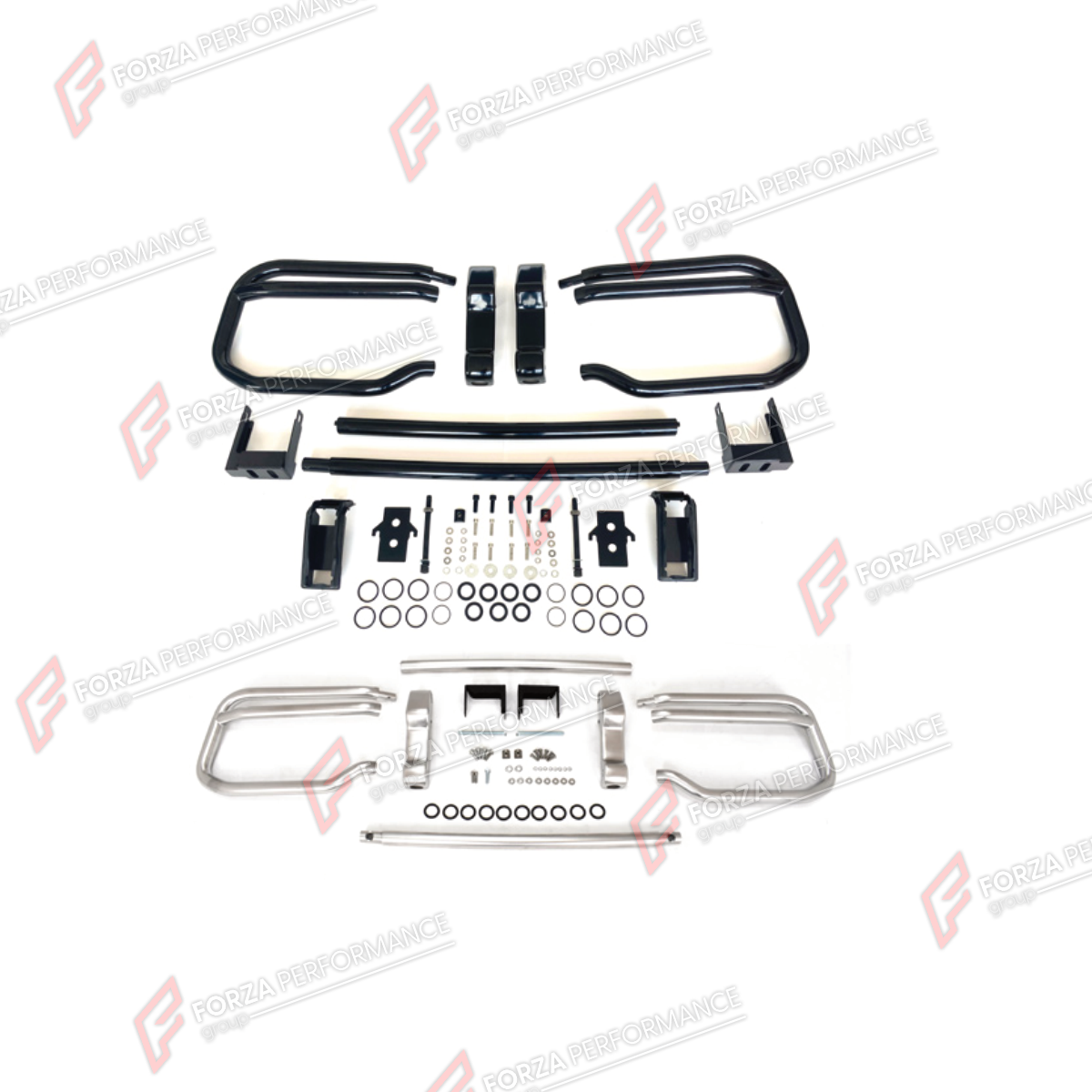 FRONT BUMPER GUARD PROTECTION for Mercedes-Benz G-Class W464 G63 2019 - 2024
Set includes:

Front Bumper Guard Protection
Material: Plastic, Stainless Steel

NOTE: Professional installation is required.