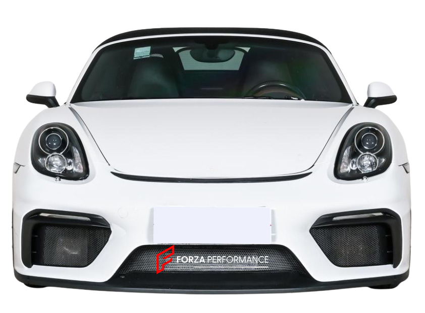 FRONT BUMPER KIT for PORSCHE 981 CAYMAN BOXSTER UPGRADE to CAYMAN 718 982 GT4

Set includes:

Front Lip
Front Bumper Assembly

Note: Professional installation is required

CONTACT US FOR PRICING.

Why “Contact Us for Pricing”?

We don’t display fixed prices because our goal is to offer you the most competitive deal possible. Product costs often decrease over time, and by requesting a quote, you’ll receive our most up-to-date price on the market.

SECURED PAYMENT METHODS&nbsp;
PayPal (+4.4% fee)
Visa / Maste
