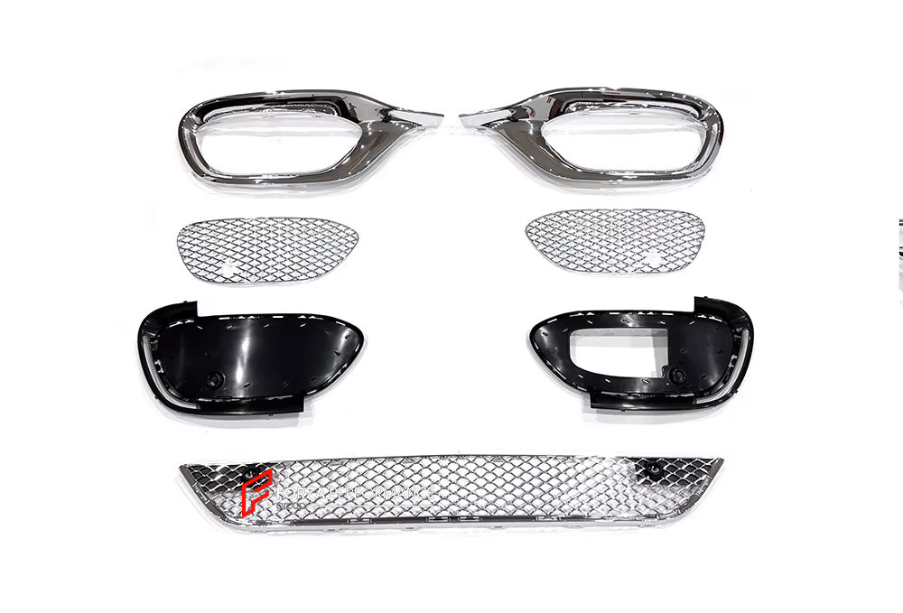 FRONT BUMPER LOWER MESH for MERCEDES-BENZ S-CLASS S480 S580 W223 S480 S580 2020+ to S680 MAYBACH

Set includes:

Front Bumper Mesh

Material: Plastic

Note: Professional installation is required.
