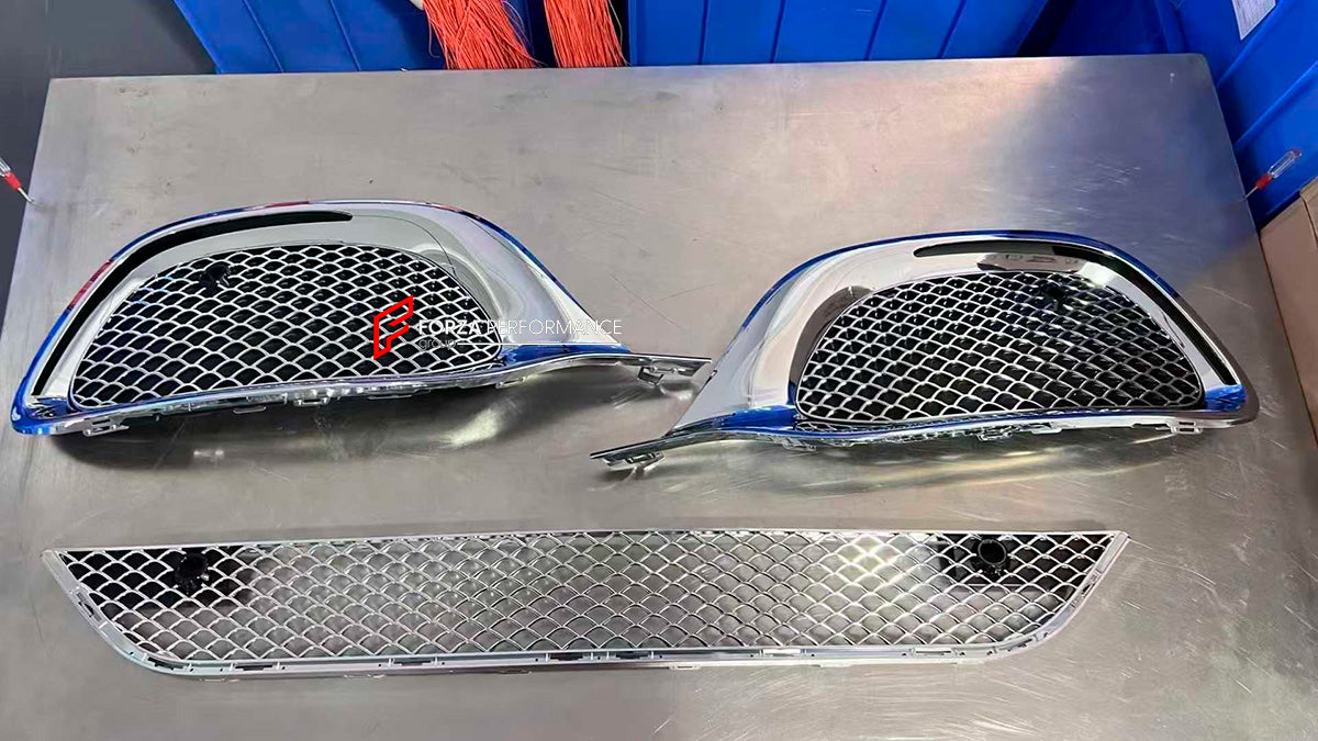 FRONT BUMPER LOWER MESH for MERCEDES-BENZ S-CLASS S480 S580 W223 S480 S580 2020+ to S680 MAYBACH

Set includes:

Front Bumper Mesh

Material: Plastic

Note: Professional installation is required.