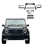 FRONT BUMPER PROTECTOR GRILLE PROTECTOR BULL BAR GUARD for MERCEDES BENZ G-CLASS W465 G63 2024+

Set includes:

Bull Bar

Material: Stainless Steel
