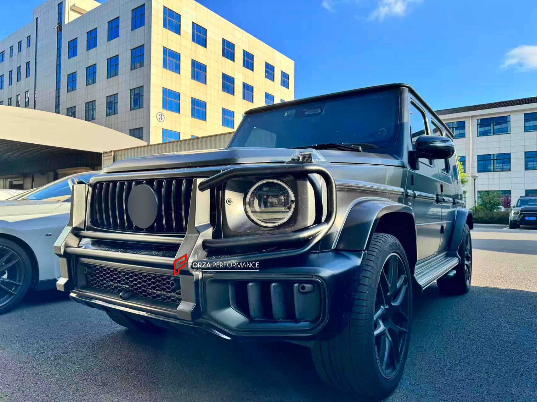 FRONT BUMPER PROTECTOR GRILLE PROTECTOR BULL BAR GUARD for MERCEDES BENZ G-CLASS W465 G63 2024+

Set includes:

Bull Bar

Material: Stainless Steel
