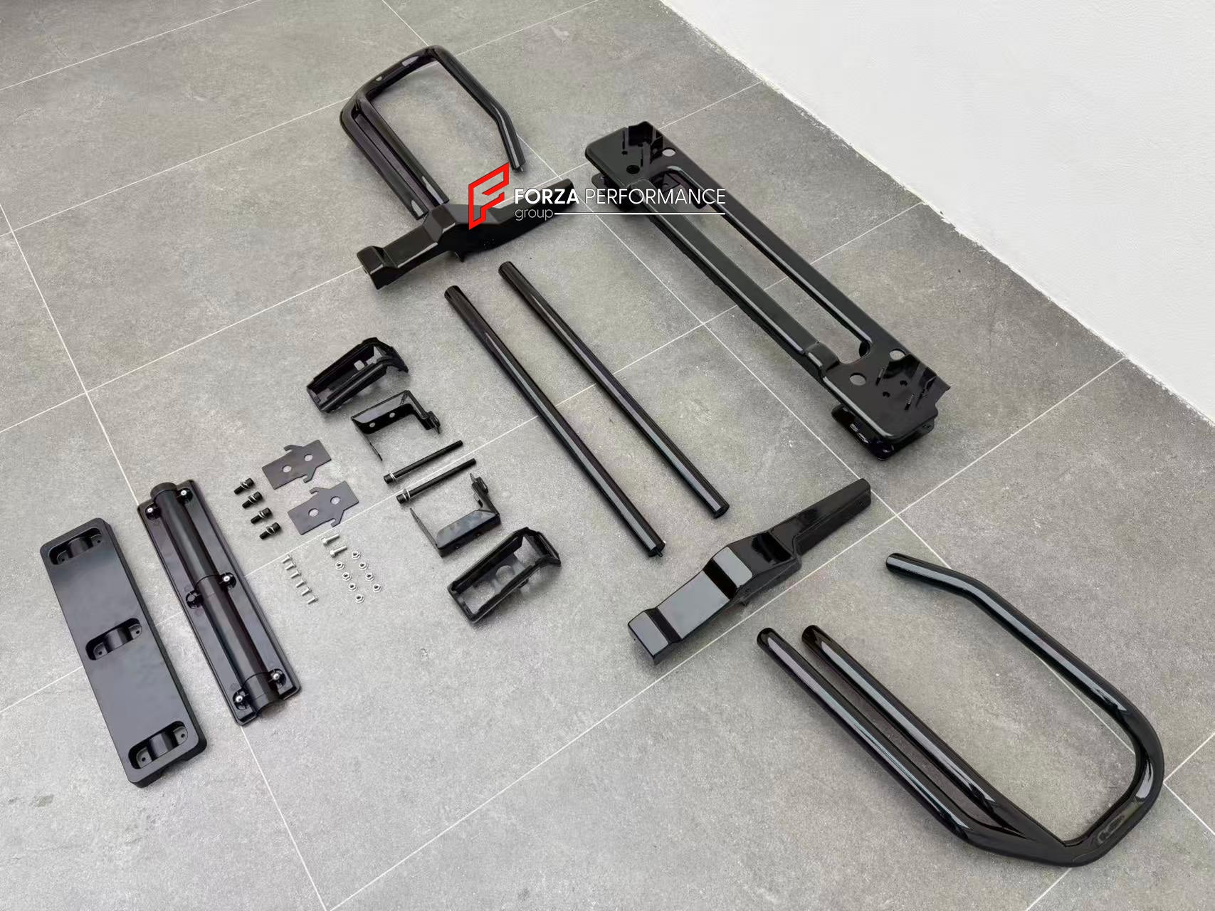 FRONT BUMPER PROTECTOR GRILLE PROTECTOR BULL BAR GUARD for MERCEDES BENZ G-CLASS W465 G63 2024+

Set includes:

Bull Bar

Material: Stainless Steel
