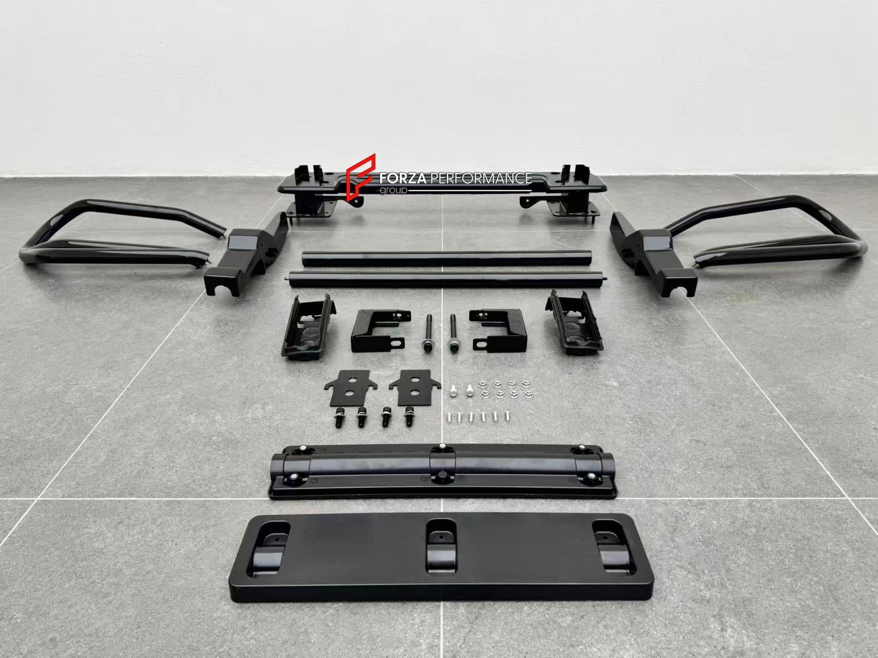 FRONT BUMPER PROTECTOR GRILLE PROTECTOR BULL BAR GUARD for MERCEDES BENZ G-CLASS W465 G63 2024+

Set includes:

Bull Bar

Material: Stainless Steel
