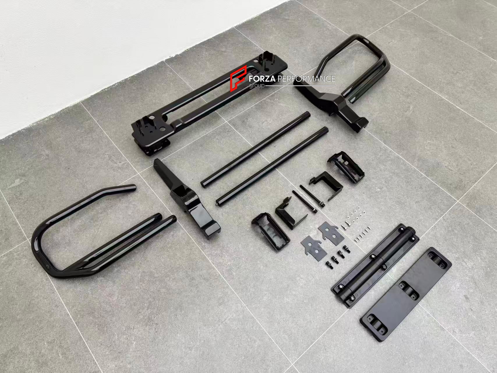 FRONT BUMPER PROTECTOR GRILLE PROTECTOR BULL BAR GUARD for MERCEDES BENZ G-CLASS W465 G63 2024+

Set includes:

Bull Bar

Material: Stainless Steel
