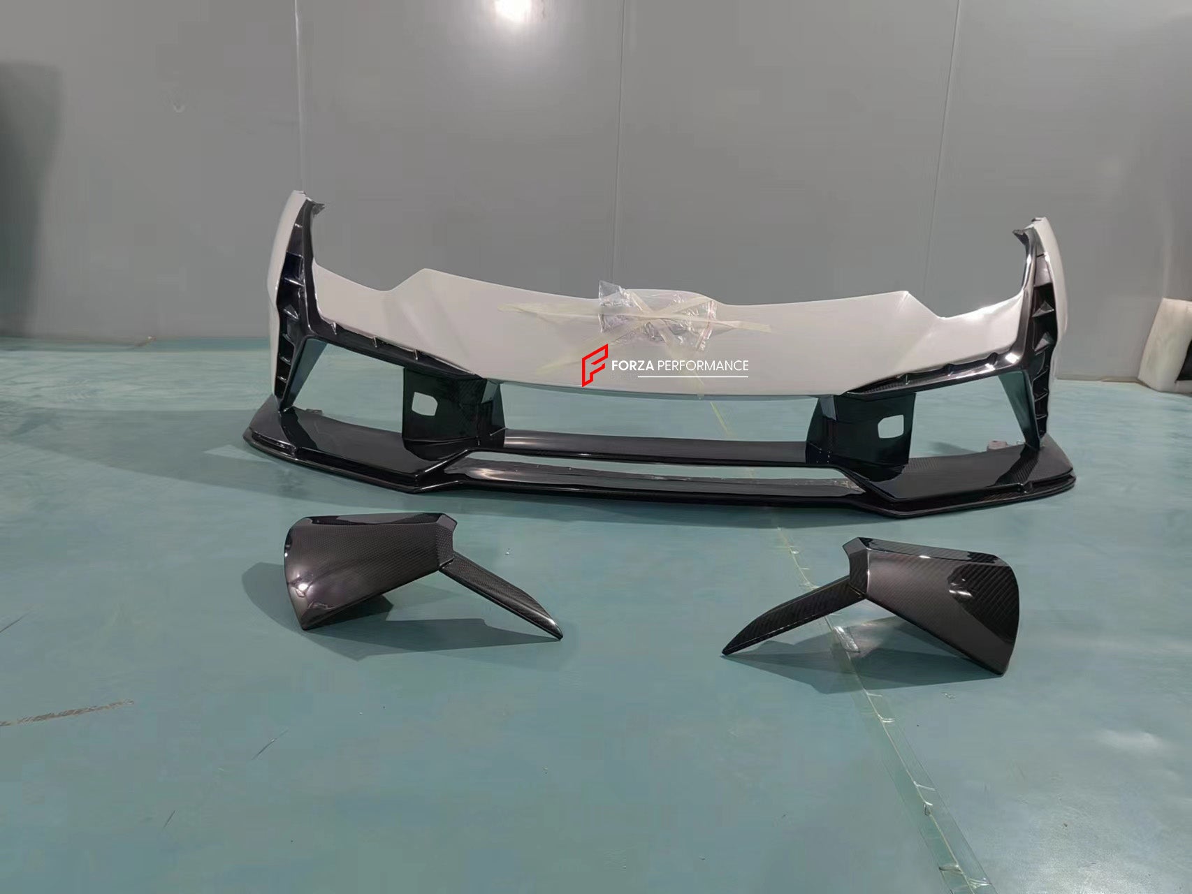 FACELIFT CONVERSION MATTE CARBON BODY KIT FOR LAMBORGHINI HURACAN LP580 EVO LP610 EVO UPGRADE TO HURACAN EVO TECNICA 640