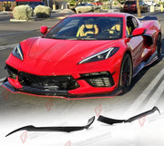 FRONT CANARDS for CHEVROLET CORVETTE C8 2020 - 2025 FORZA PERFORMANCE Custom Fit
Set includes:

Front Canards
Material: Plastic

NOTE: Professional installation is required.

Why “Contact Us for Pricing”?
We don’t display fixed prices because our goal is to offer you the most competitive deal possible. Product costs often decrease over time, and by requesting a quote, you’ll receive our most up-to-date price on market.

SECURED PAYMENT METHODS
PayPal (+4.4% fee)
Visa / Mastercard / American Express (through
