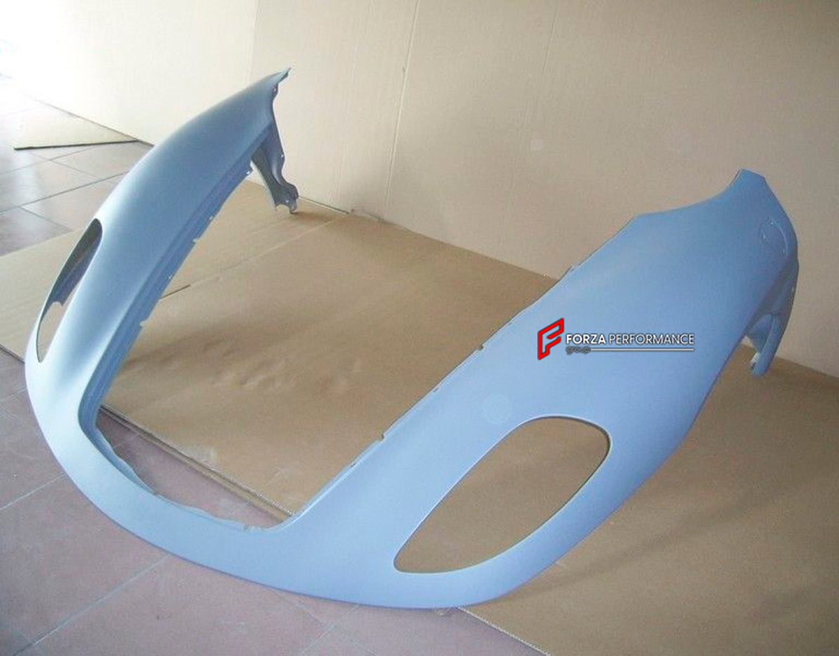 Front Clamshell for Ferrari F430
Set includes:

Front Clamshell
Material: Fiberglass

NOTE: Professional installation is required.