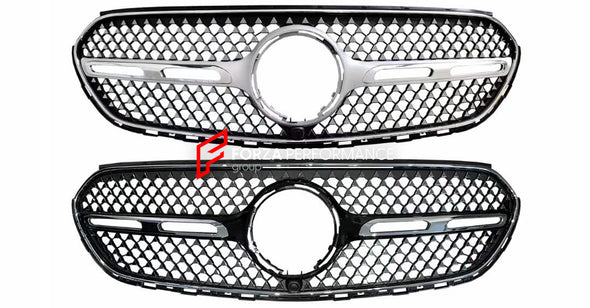 FRONT DIAMOND GRILLE for MERCEDES-BENZ GLC CLASS 2023+