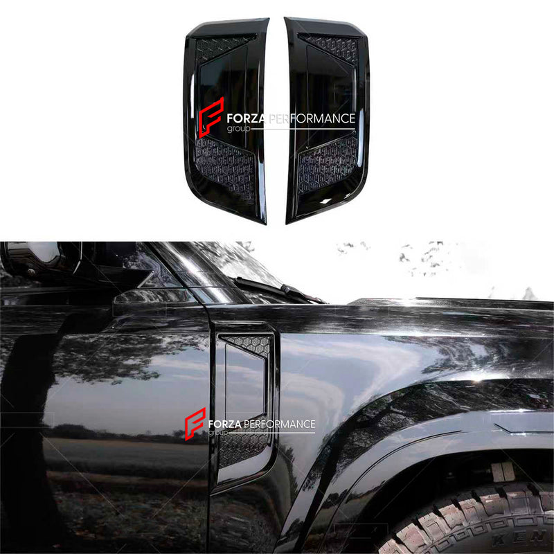 FRONT FENDER TRIM COVERS for LAND ROVER DEFENDER 90 110 130 L663 2020+