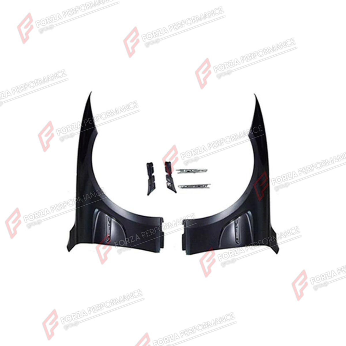FRONT FENDERS for BMW 3 SERIES F30 F35 2011 - 2019 FORZA PERFORMANCE custom fit M3 Style

Set includes:
Front Fenders

Material: Plastic

NOTE: Professional installation is required.
