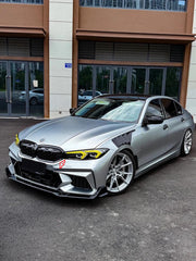 Front Fenders for BMW 3 SERIES VII G20 G28 LCI 2023+
Set includes:

Front Fenders
Material: Plastic (PP)

NOTE: Professional installation is required.