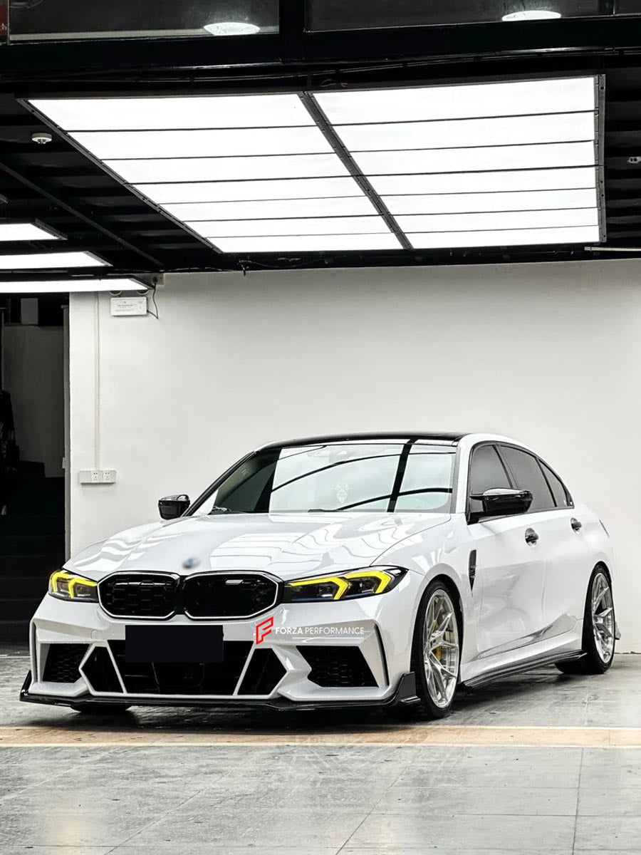 Front Fenders for BMW 3 SERIES VII G20 G28 LCI 2023+
Set includes:

Front Fenders
Material: Plastic (PP)

NOTE: Professional installation is required.