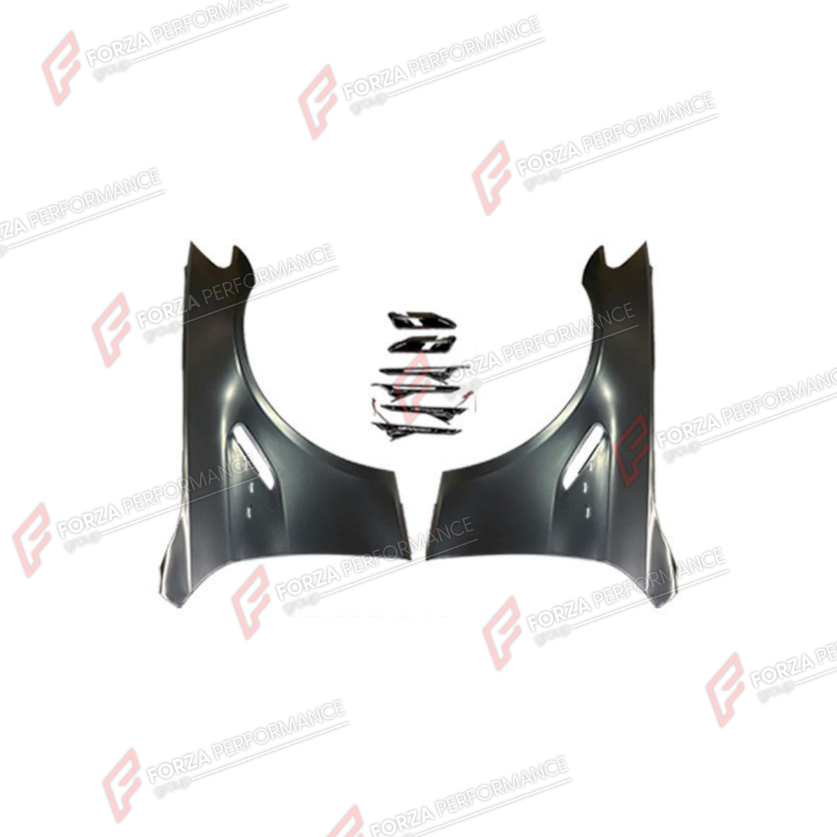 FRONT FENDERS for BMW 5 SERIES F10 F18 2009 - 2017 FORZA PERFORMANCE custom fit M5 2021 Style

Set includes:
Front Fenders

Material: Plastic

NOTE: Professional installation is required.