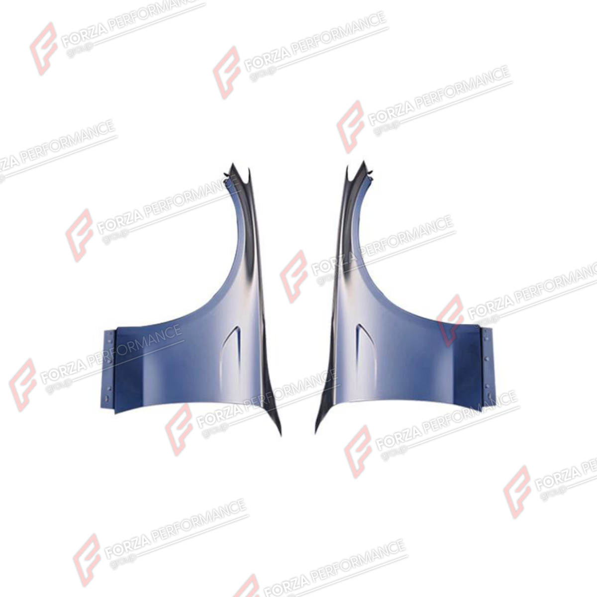 FRONT FENDERS for MERCEDES-BENZ C-CLASS W205 2014 - 2022 FORZA PERFORMANCE custom fit C63 AMG Style

Set includes:
Front Fenders

Material: Plastic

NOTE: Professional installation is required.