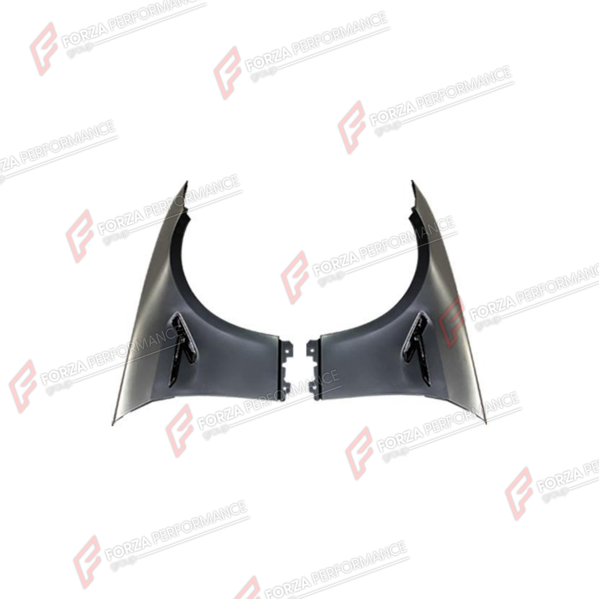 FRONT FENDERS WITH LED LIGHTS for BMW 3 SERIES E92 E93 LCI 2008 - 2013 FORZA PERFORMANCE custom fit M3 Style

Set includes:
Front Fenders
LED Lights

Material: Plastic

NOTE: Professional installation is required.