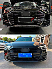 FRONT GRILLE for AUDI A8 D5 2018 - 2021

Set includes:

Grille

Material: Plastic

NOTE: Professional installation is required.



Payment ►
Visa

Mastercard

PayPal with a credit card (add 4.4% at checkout)
Payoneer
Cryptocurrency
Shipment ►
By express DHL/UPS/TNT/FedEx
To the local international airport
Special line by air
Special line by the sea
To Europe and the UK by train

Please let us know which shipping option you prefer.