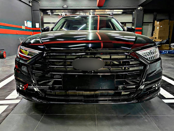 FRONT GRILLE for AUDI A8 D5 2018 - 2021

Set includes:

Grille

Material: Plastic

NOTE: Professional installation is required.



Payment ►
Visa

Mastercard

PayPal with a credit card (add 4.4% at checkout)
Payoneer
Cryptocurrency
Shipment ►
By express DHL/UPS/TNT/FedEx
To the local international airport
Special line by air
Special line by the sea
To Europe and the UK by train

Please let us know which shipping option you prefer.