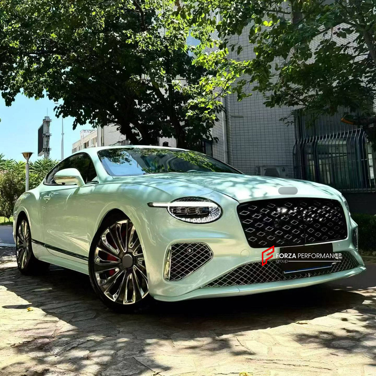 FRONT GRILLE for BENTLEY CONTINENTAL GT IV 2024+ FORZA PERFORMANCE custom fit Mulliner Style

Set includes:
Front Grille

Material: Plastic

NOTE: Professional installation is required.