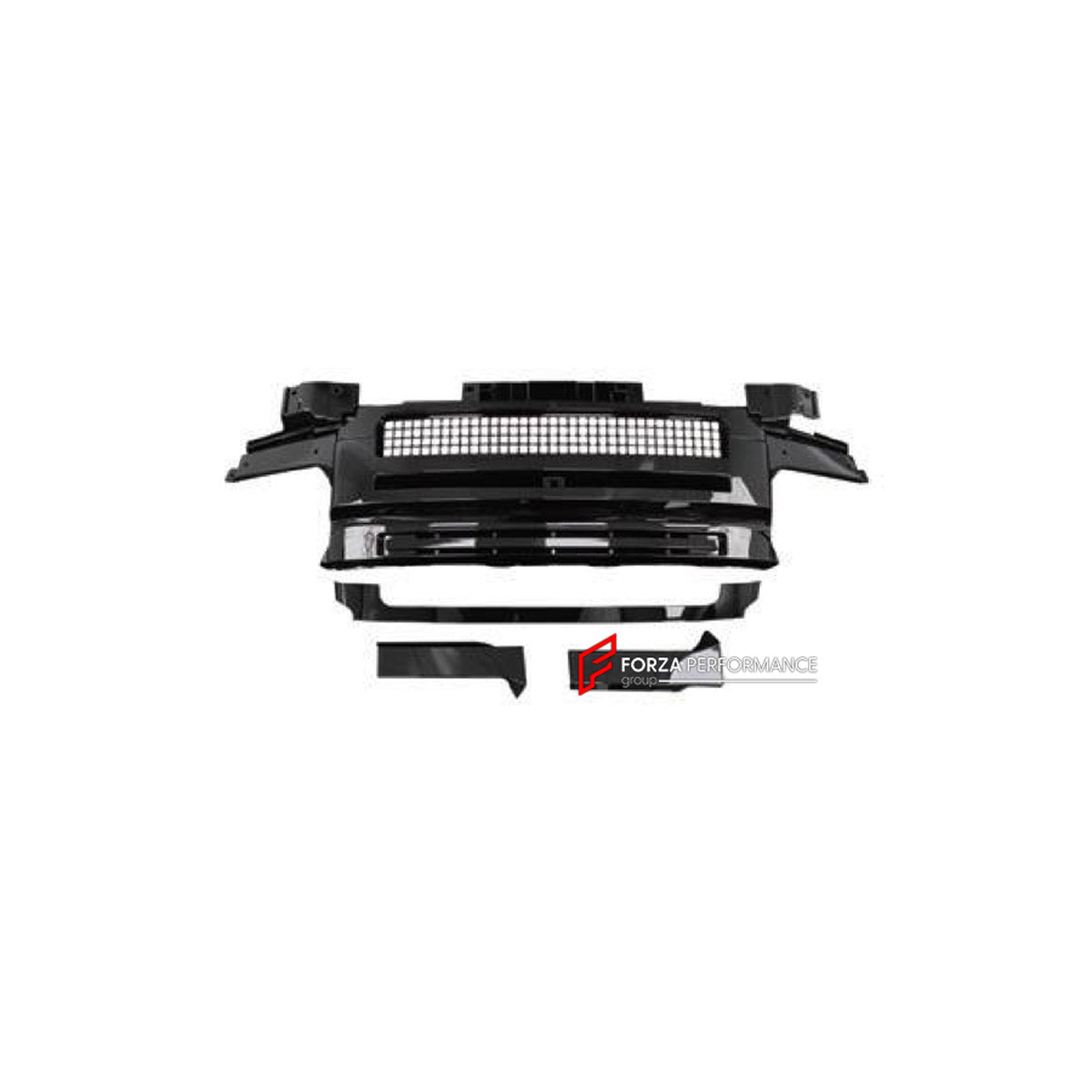 FRONT GRILLE for JETOUR T2 TRAVELLER 2024+ FORZA PERFORMANCE custom fit Defender Style

Set includes:
Front Grille

Material: Plastic

NOTE: Professional installation is required.