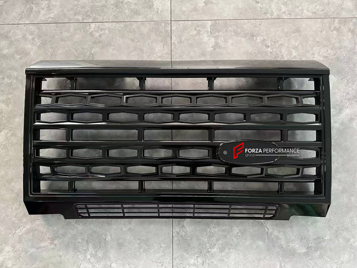FRONT GRILLE for Land Rover Defender L316 90 110 130 1990 - 2016
Set includes:

Front Grille
Material: Plastic

NOTE: Professional installation is required.