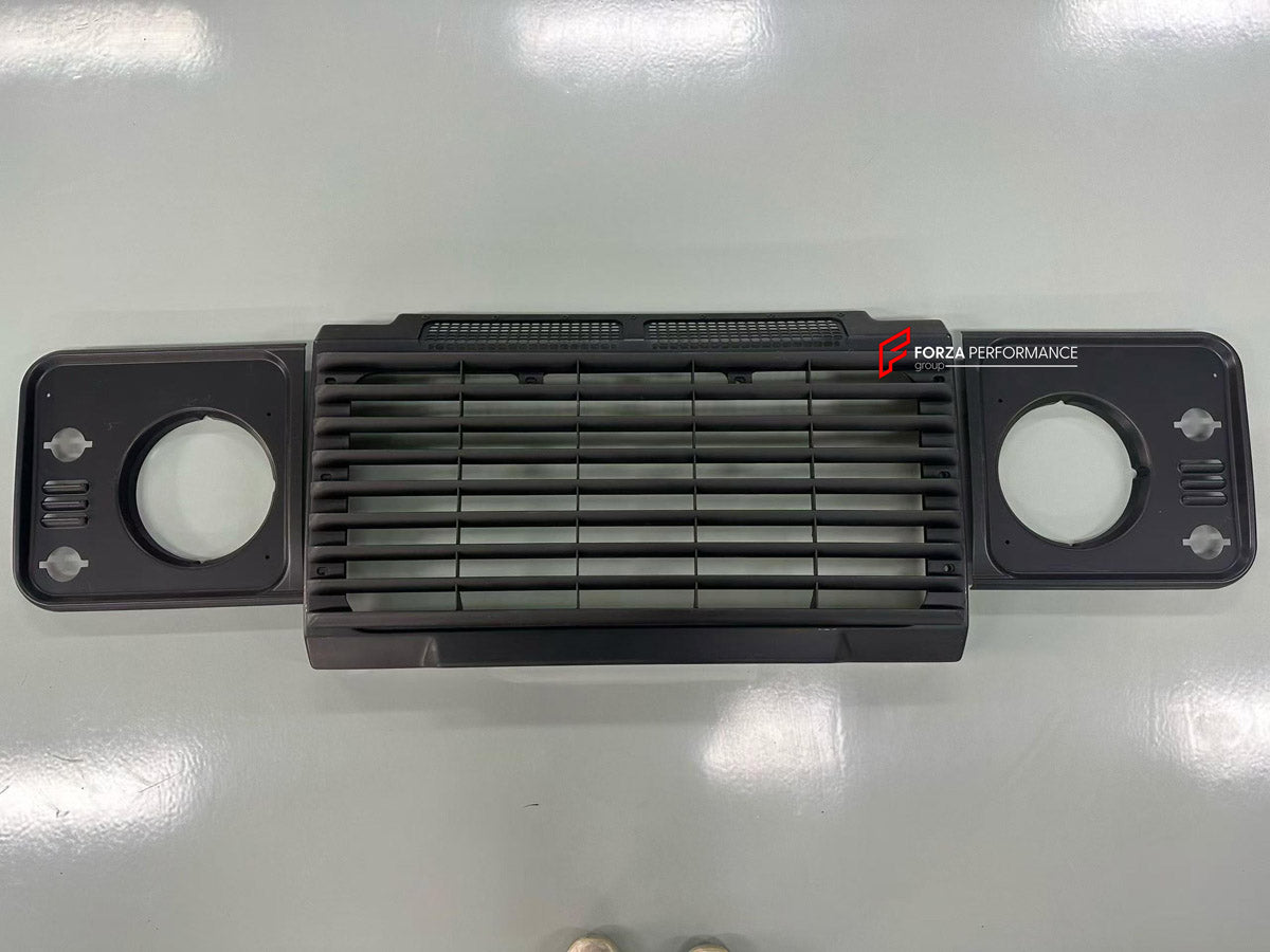 FRONT GRILLE for Land Rover Defender L316 90 110 130 1990 - 2016
Set includes:

Front Grille
Material: Plastic

NOTE: Professional installation is required.
