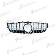 FRONT GRILLE for MERCEDES-BENZ CLS-CLASS C218 FACELIFT 2014 - 2018 FORZA PERFORMANCE custom fit GT Style

Set includes:
Front Grille

Material: Plastic

NOTE: Professional installation is required.