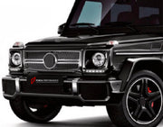 FRONT GRILLE for Mercedes-Benz G-Class W463 2008 - 2018
Set includes:

Front Grille
Material: Plastic

NOTE: Professional installation is required.