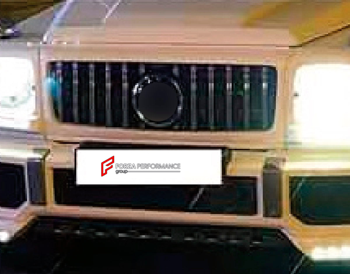 FRONT GRILLE for MERCEDES-BENZ G-CLASS W463 GT 2008 - 2018 FORZA PERFORMANCE custom fit GT Style

Set includes:
Front Grille

Material: Plastic

NOTE: Professional installation is required.