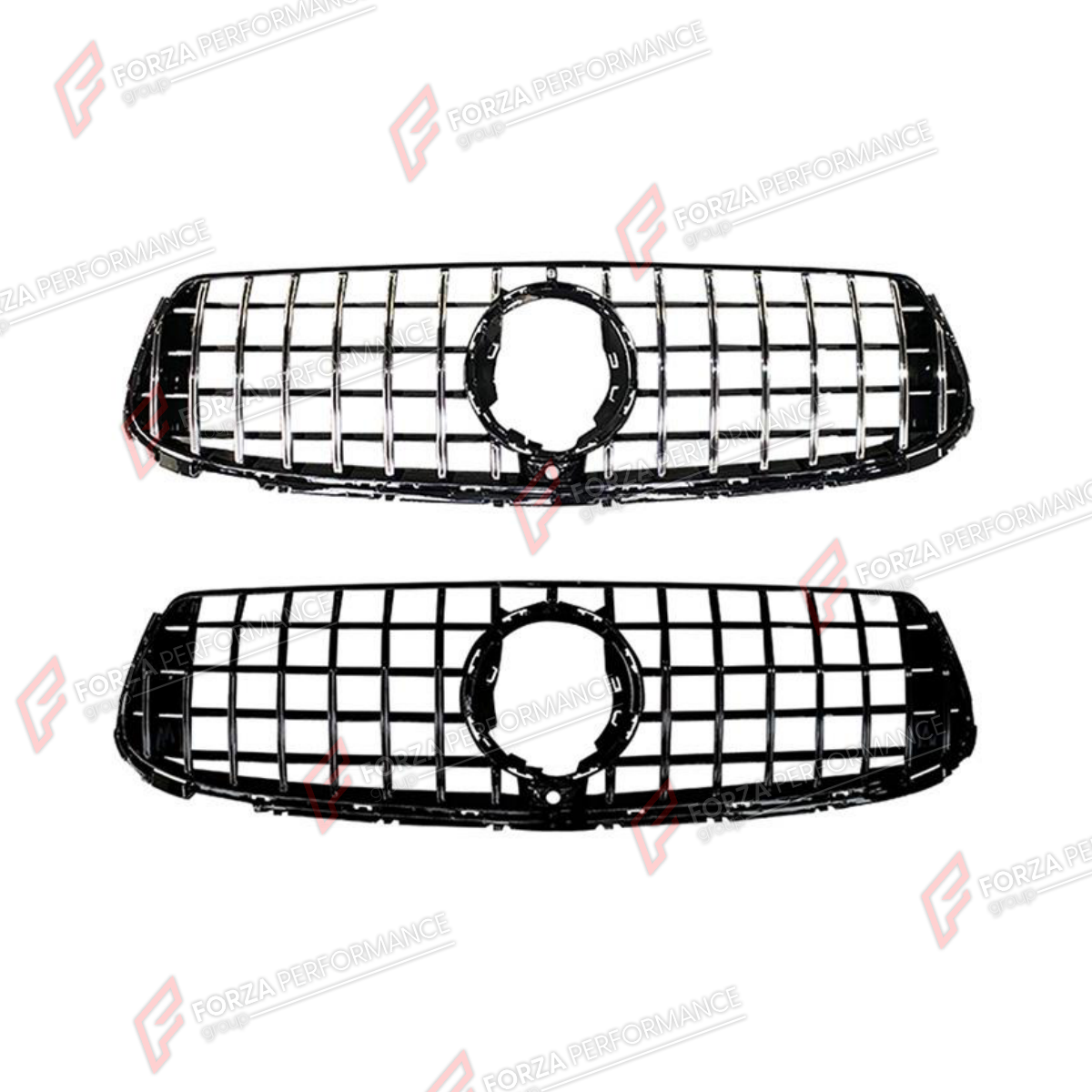 FRONT GRILLE for MERCEDES-BENZ GLC-CLASS AMG X253 FACELIFT GLC63 2019 - 2022 FORZA PERFORMANCE custom fit GLC63 AMG Style

Set includes:
Front Grille

Material: Plastic

NOTE: Professional installation is required.