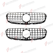FRONT GRILLE for MERCEDES-BENZ GLC-CLASS AMG X253 GLC63 2015 - 2019 FORZA PERFORMANCE custom fit GLC63 AMG Style

Set includes:
Front Grille

Material: Plastic

NOTE: Professional installation is required.