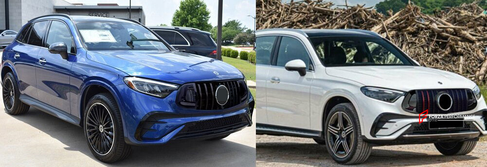 X254 FRONT GT GRILLE for MERCEDES-BENZ GLC CLASS 2023+