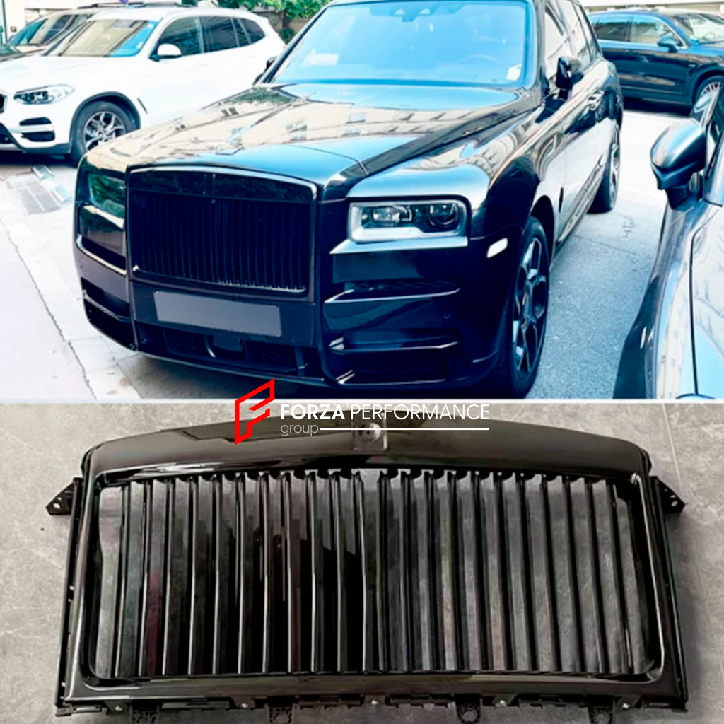 FRONT GRILLE for ROLLS ROYCE CULLINAN 2018 - 2024

Set includes:

Grille

Material: Plastic&nbsp;


NOTE: Need to reuse OEM frame plastic bracket. Professional installation is required.&nbsp;

Why “Contact Us for Pricing”?

We don’t display fixed prices because our goal is to offer you the most competitive deal possible. Product costs often decrease over time, and by requesting a quote, you’ll receive our most up-to-date price on market.

SECURED PAYMENT METHODS&nbsp;
PayPal (+4.4% fee)
Visa / Mastercard / 