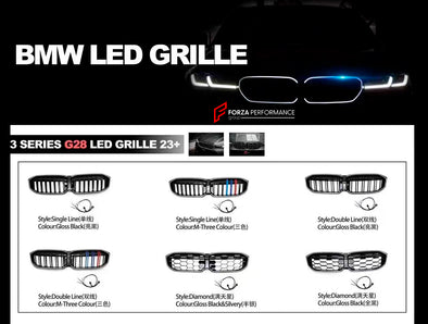 FRONT GRILLE WITH LED LIGHTS for BMW MODELS



Will fit:&nbsp;

3 Series G28 2022 - 2024
3 Series G20 2018 - 2022
iX3 G08 2021+
6 Series G32 2020 - 2023
X3 G01 2021 - 2024
i3 G28 2022+
5 Series G38 LCI FACELIFT 2020 - 2024
X5 G05 2018 - 2024

Material: Plastic

Note: Professional installation is required.

Contact us for pricing.

Payment ►
Visa

Mastercard

PayPal with a credit card (add 4.4% at checkout)
Payoneer
Cryptocurrency
Shipment ►
By express DHL/UPS/TNT/FedEx
To the local international airport
Spe