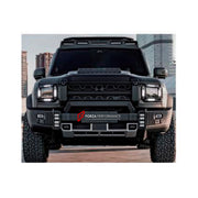 FRONT GRILLE WITH LED LIGHTS for JETOUR T2 TRAVELLER 2024+

Set includes:
Front Grille
LED Lights

Material: Plastic

NOTE: Professional installation is required.