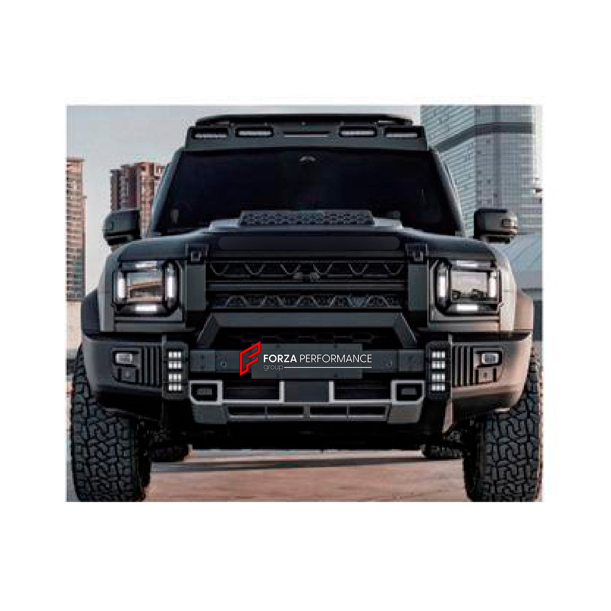 FRONT GRILLE WITH LED LIGHTS for JETOUR T2 TRAVELLER 2024+

Set includes:
Front Grille
LED Lights

Material: Plastic

NOTE: Professional installation is required.
