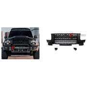 FRONT GRILLE WITH LED LIGHTS for JETOUR T2 TRAVELLER 2024+

Set includes:
Front Grille
LED Lights

Material: Plastic

NOTE: Professional installation is required.