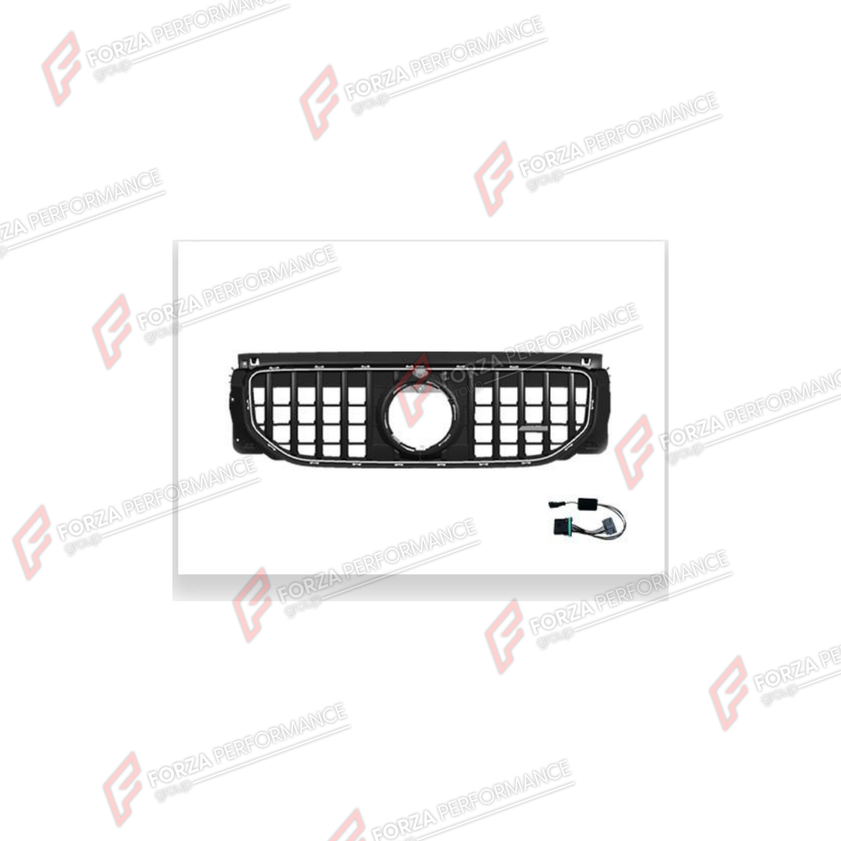 FRONT GRILLE WITH LED LIGHTS for MERCEDES-BENZ B-CLASS W247 2019 - 2022

Set includes:
Front Grille
LED Lights

Material: Plastic

NOTE: Professional installation is required.
