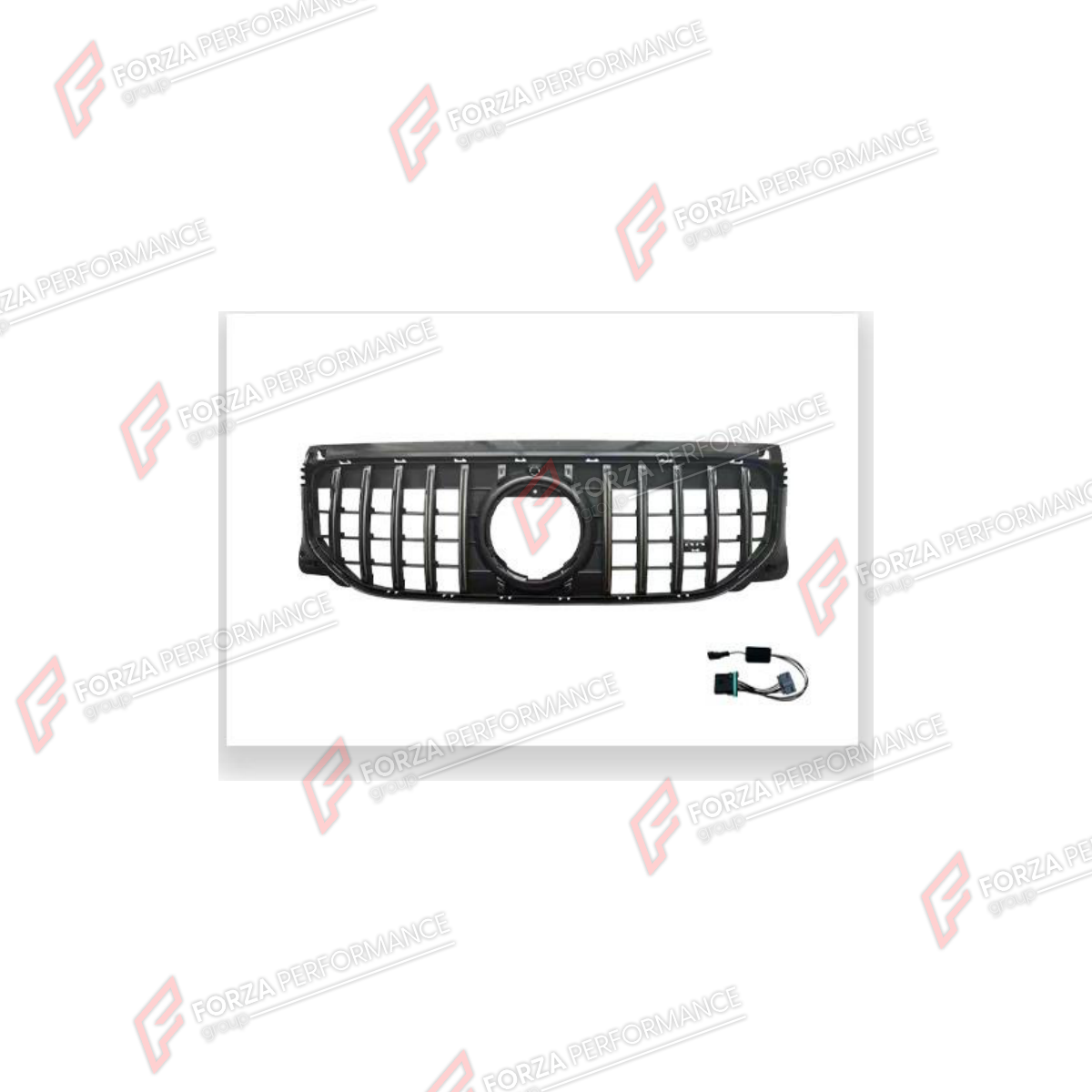 FRONT GRILLE WITH LED LIGHTS for MERCEDES-BENZ B-CLASS W247 FACELIFT 2022+

Set includes:
Front Grille
LED Lights

Material: Plastic

NOTE: Professional installation is required.