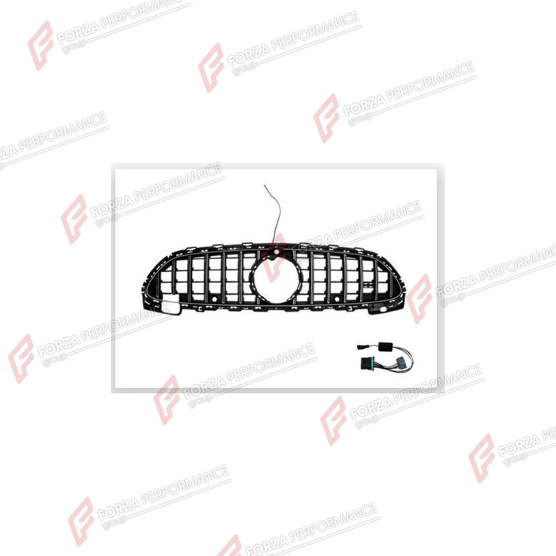 FRONT GRILLE WITH LED LIGHTS for MERCEDES-BENZ C-CLASS W206 2021+