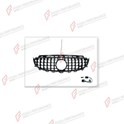 FRONT GRILLE WITH LED LIGHTS for MERCEDES-BENZ E-CLASS W213 2016 - 2020

Set includes:
Front Grille
LED Lights

Material: Plastic

NOTE: Professional installation is required.