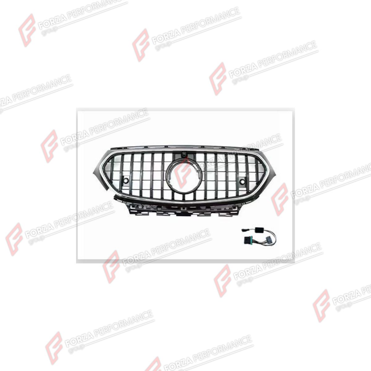 FRONT GRILLE WITH LED LIGHTS for MERCEDES-BENZ E-CLASS W214 2023+

Set includes:
Front Grille
LED Lights

Material: Plastic

NOTE: Professional installation is required.