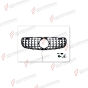 FRONT GRILLE WITH LED LIGHTS for MERCEDES-BENZ GLC-CLASS X253 2015 - 2019

Set includes:
Front Grille
LED Lights

Material: Plastic

NOTE: Professional installation is required.