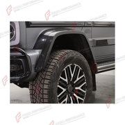 FRONT INNER FENDER LINERS for MERCEDES-BENZ G-CLASS W464 4X4 2019 - 2024

Set includes:
Front Inner Fender Liners

Material: Plastic

NOTE: Professional installation is required.