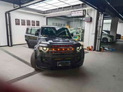 FRONT GRILLE for LAND ROVER DEFENDER L663 2019+

Set includes:

Front Grille&nbsp;

Material: Plastic

Note: Professional installation is required