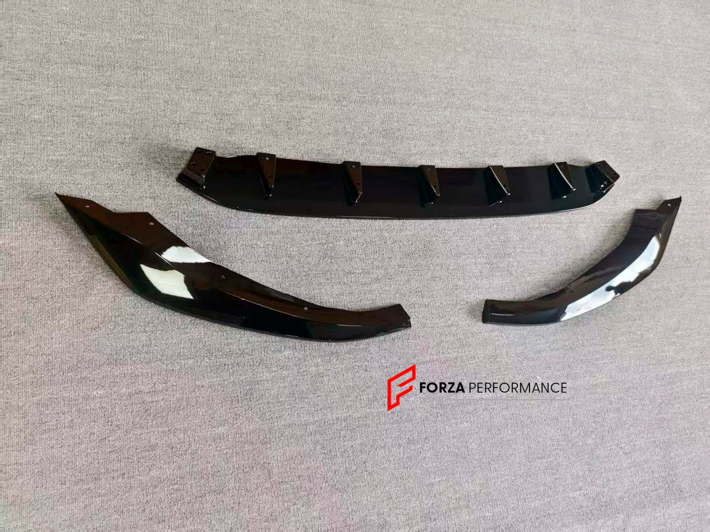 FRONT LIP ADD-ON for AUDI Q8 4M FACELIFT 2025+